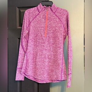 Women's Tangerine Quarter-Zip Pullover